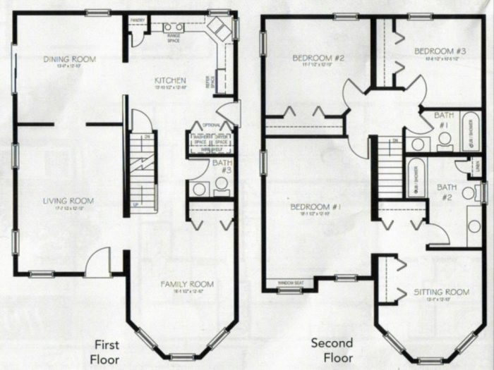 2 storey 4 bedroom house design