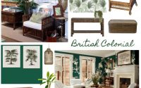 British colonial bedroom design