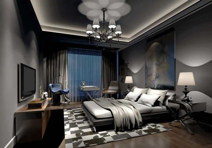 Master modern luxury bedroom design