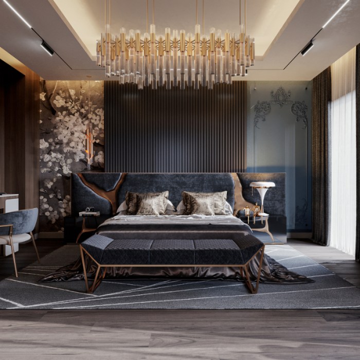 Master modern luxury bedroom design