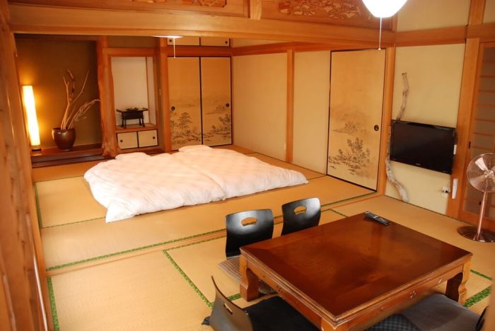 Bedroom design japanese style